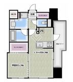 グローベル横濱大通り公園南 10階 間取り図
