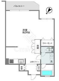 センチュリーハイツ三宿 2階 間取り図