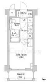 プラウドフラット森下ウエスト 403 間取り図