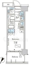 パークアクシス横濱大通り公園 810 間取り図