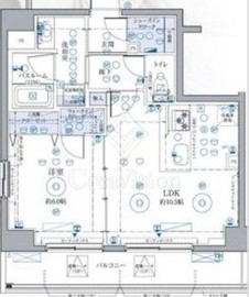クレヴィスタ大森２ 11階 間取り図