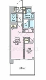 クレストコート東陽町 1003 間取り図