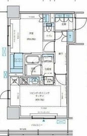 リージア海老名ビナフロント 709 間取り図