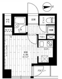 ステージグランデ南麻布 8階 間取り図