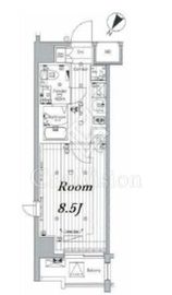 メイクス浅草イースト 9階 間取り図