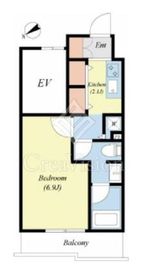 スカイコートグランデ清澄白河 5階 間取り図