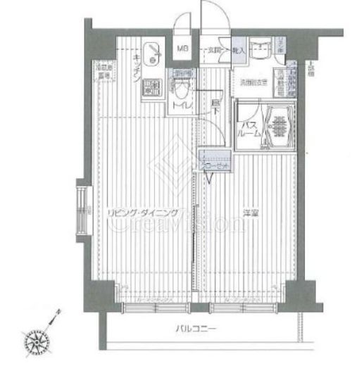 トーシンフェニックス初台弐番館 11階 間取り図