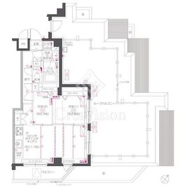 ZOOM下丸子 5階 間取り図