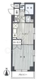 フェニックス明大前 5階 間取り図