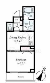 サンクレイドルレヴィール池袋 1階 間取り図