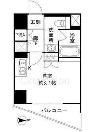 RODIA立川 201 間取り図