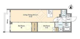 アジールコート練馬中村橋 203 間取り図