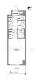 コンフォリア西新井 706 間取り図