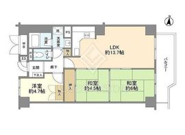 本郷壱岐坂ハイツ 3階 間取り図