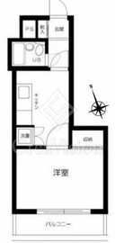コスモ上池袋 8階 間取り図