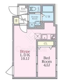 HJクラウンⅡ 102 間取り図