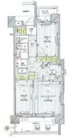 フォースター南千住 2階 間取り図
