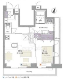 プレステート要町 6階 間取り図