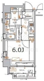 XEBEC川崎II (ジーベック川崎2) 3階 間取り図