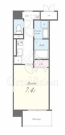 ヴィラージュオリオン 607 間取り図