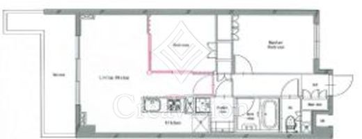 JMFレジデンス赤羽志茂 311 間取り図