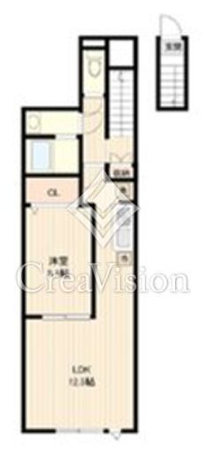 アーバンパーク宮前平WEST 203 間取り図