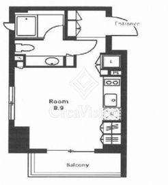 ステイシス町屋 801 間取り図