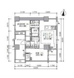 東雲キャナルコートCODAN 19-409 間取り図
