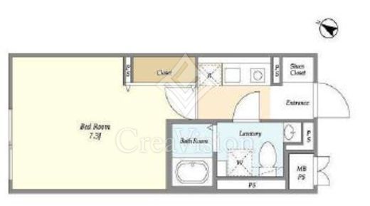 NOZOMIO premier三軒茶屋 204 間取り図