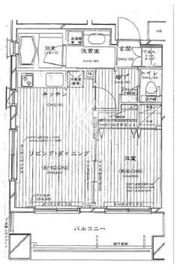 ダイナシティ新宿若松町 6階 間取り図