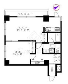 エスポワール麻布 4階 間取り図