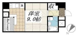 メゾンドヴィレ東神田 4階 間取り図