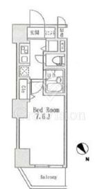 ホープシティ秋葉原 1502 間取り図