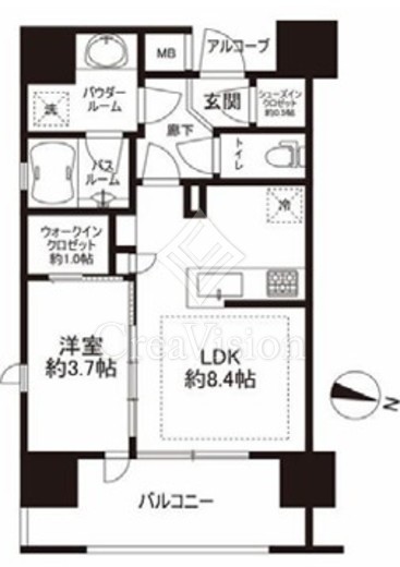 ヴェレーナブリエ湘南藤沢 11階 間取り図