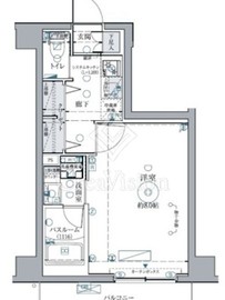 クレヴィスタ西馬込 4階 間取り図