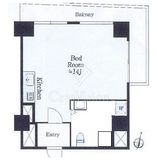 松涛パークハウス 6階 間取り図