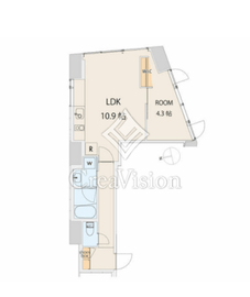 エスセナーリオ本郷三丁目 401 間取り図