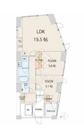 エスセナーリオ本郷三丁目 601 間取り図