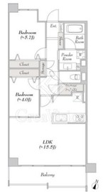 LUMIEC un HONGO (ルミークアン本郷) 603 間取り図