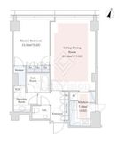 ラ・トゥール青葉台 2503 間取り図