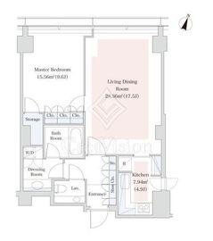 ラ・トゥール青葉台 2503 間取り図