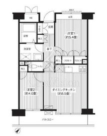 ステラメゾン武蔵小山 6階 間取り図