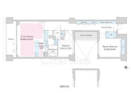 ラ・トゥール目白御留山 B507 間取り図