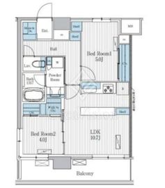 Terra蚕糸の森 1101 間取り図