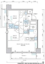 パークアクシス池袋イースト 1202 間取り図