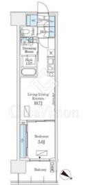 ロイヤルパークス有明 333 間取り図
