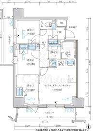 パークアクシス池袋イースト 302 間取り図
