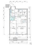 パークタワー勝どきミッド/サウス 7階 間取り図