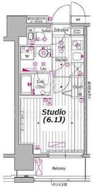 ガーラ・プレシャス川崎 9階 間取り図