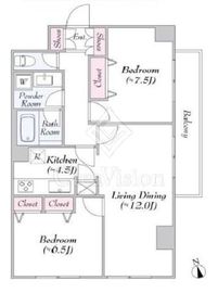 BluRock神楽坂 511 間取り図